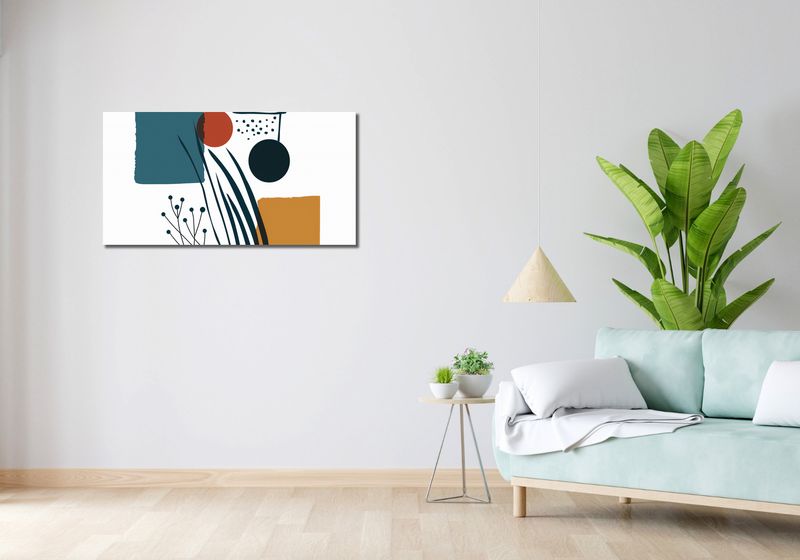 Obraz 100x50cm Przerys nad Treścią zdjęcie 2