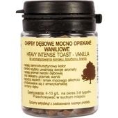 Chipsy dębowe waniliowe, mocno opiekane, 20g