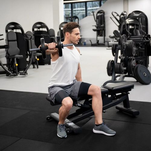 GRYF OLIMPIJSKI KRÓTKI PROSTY 40CM GYMTEK na Arena.pl