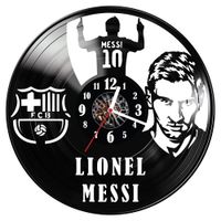 Zegar ścienny z płyty winylowej Lionel Messi 438.14