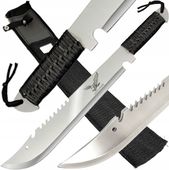 WIELKA MACZETA SURVIVALOWA BSH EAGLE 50 CM FULL TANG PARACORD PIŁA NÓŻ