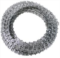 Drut NATO żyletkowy kolczasty, antyprzecięciowy, zasieki 50m