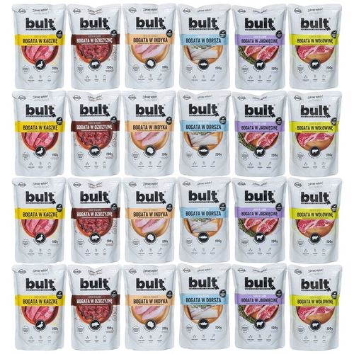 MOKRA KARMA DLA PSA BULT SASZETKI 30x 100g. MIĘSO ZESTAW MIX 6-SMAKÓW na Arena.pl