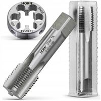 GWINTOWNIK RUROWY 1/2'' - 14 GWINT CALOWY HSS DIN5157 WALCOWY + NARZYNKA