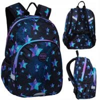 COOLPACK TOBY MAŁY PLECAK SZKOLNY STAR NIGHT 10L ODBLASKI GWIZDEK SZELKI