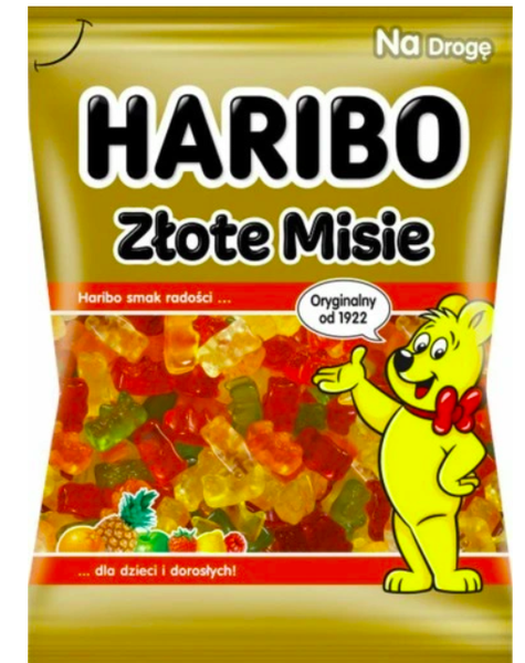 HARIBO ŻELKI 100G ZŁOTY MIŚ zdjęcie 1