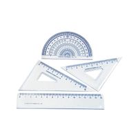 zestaw geometryczny 4 elementy 15cm titanum