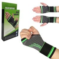 STABILIZATOR NADGARSTKA ORTEZA OPASKA ELASTYCZNA UCISKOWA NA NADGARSTEK M/L