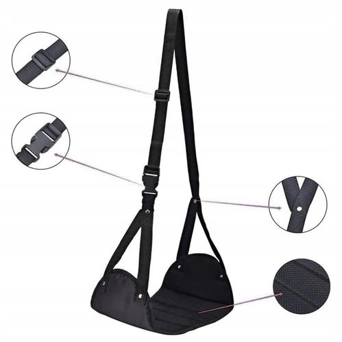 PODNÓŻEK PODRÓŻNY DO SAMOLOTU PRZENOŚNY SKŁADANY WISZĄCY MINI HAMAK NA NOGI na Arena.pl