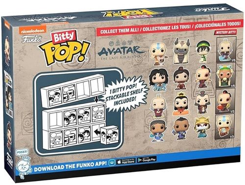 funko bitty pop! avatar azula ty lee figurki 2cm 4pak na Arena.pl