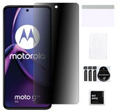 Szkło hybrydowe prywatyzujące do MOTOROLA MOTO G84 ochrona na ekran privacy