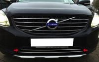 VOLVO XC60 - Listwy CHROM GRILL atrapa Tuning