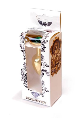 Plug-Jewellery Gold PLUG- Green na Arena.pl