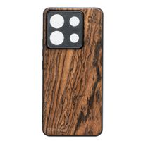 drewniane etui bewood do xiaomi redmi note 13 pro 5g bocote