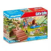 PLAYMOBIL ® City Life 70676. Zestaw upominkowy "Treserka psów"