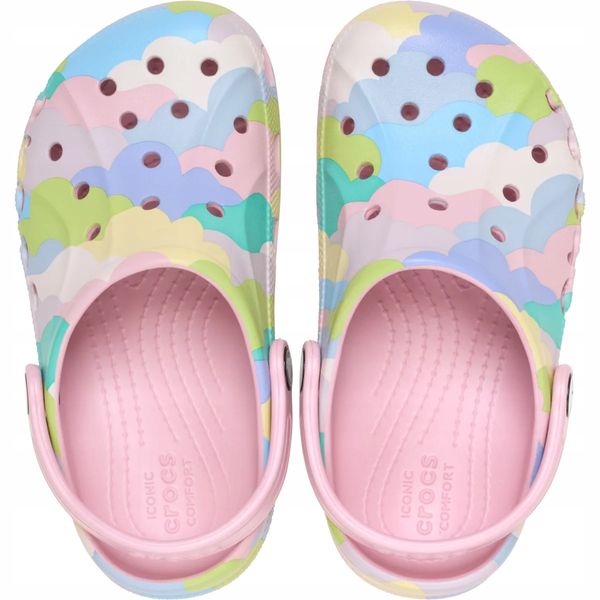 Dziecięce Buty Chodaki Crocs Baya Seasonal Printed 209729 Clog 23-24 zdjęcie 6