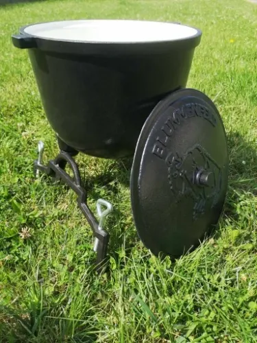 KOCIOŁEK ŻELIWNY EMALIOWANY BLUMMENFELD 10L na Arena.pl