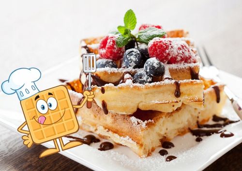 Mieszanka na gofry ciasto biszkoptowe 5 kg CIASTO NA GOFRY w proszku na Arena.pl