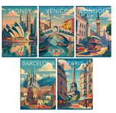 zeszyt  retro krata city a5/60k 70g 400196845 a'10