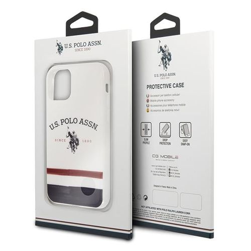 Us Polo Ushcn61Pcstrb Iphone 11 Biały/white Tricolor Pattern Collection na Arena.pl