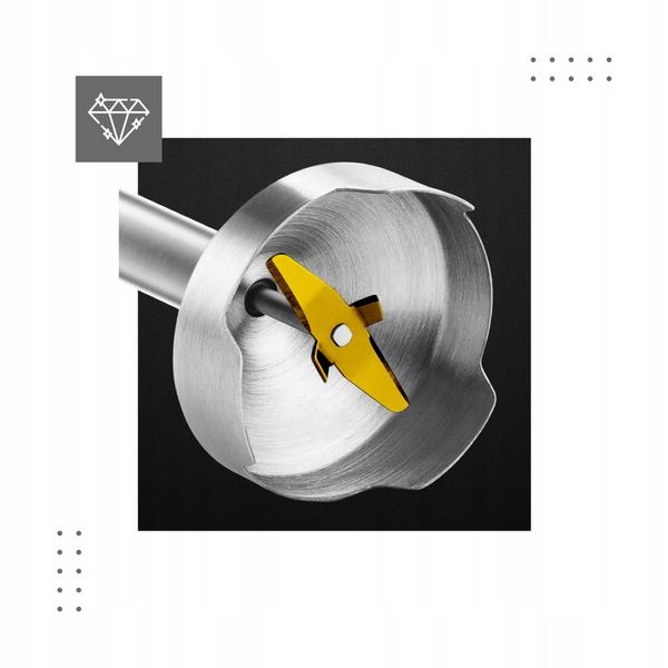 Blender Ręczny Wielofunkcyjny VERTENZ 50 1400W Tytanowe Ostrza Titan 50 zdjęcie 9