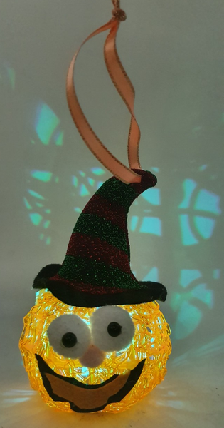 lampion  świecący dynia led zdjęcie 1