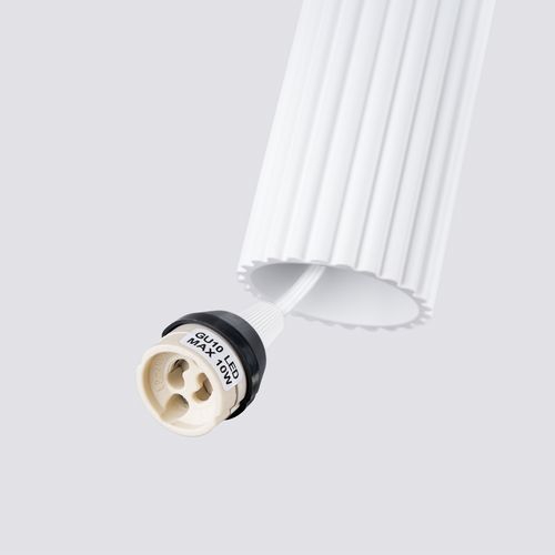 Lampa wisząca KARBON 1 biały na Arena.pl