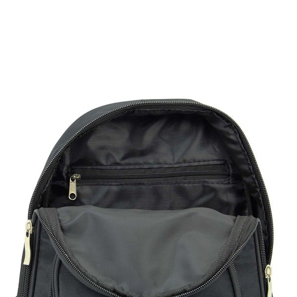 lekki plecak sanchez casual - czarny zdjęcie 6