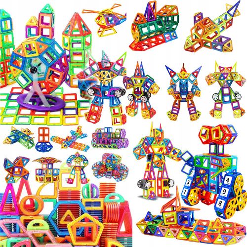 KLOCKI MAGNETYCZNE KUFEREK 112 EL. NR:6522 na Arena.pl