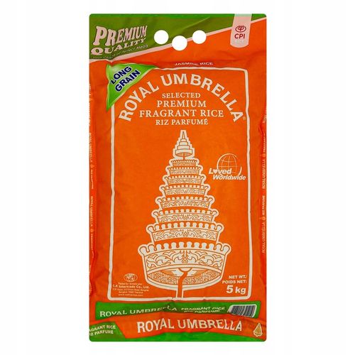 Ryż jaśminowy Premium Quality 5kg - Royal Umbrella na Arena.pl