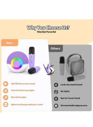 BEZPRZEWODOWY EFEKT ŚWIETLNY KARAOKE STEREO + 2 MIKROFONY na Arena.pl