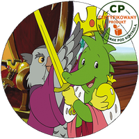 Opłatek na tort Tabaluga