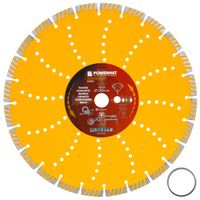 TARCZA DIAMENTOWA SEGMENTOWA 350MM OTWÓR 25,4MM DO KAMIENIA BETONU GRESU