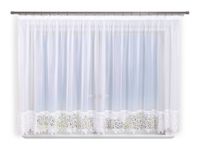 Firana gotowa 700x140,prosta,woal,gipiura 30cm