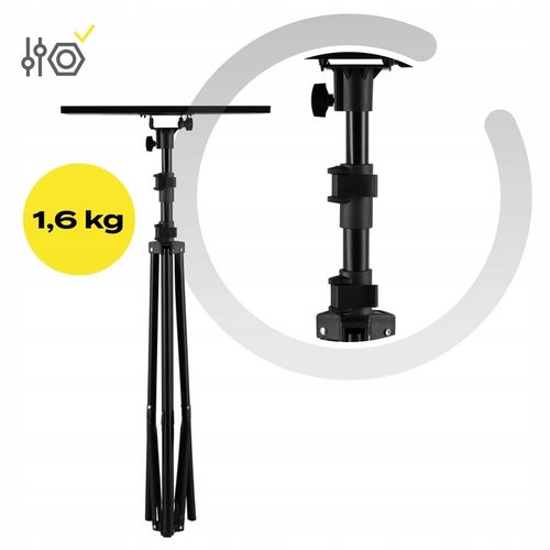 STATYW UCHWYT do projektora rzutnika PÓŁKA TRÓJNÓG do 10kg w:180cm na Arena.pl