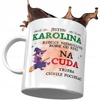 Kubek Dla Karoliny Koleżanki Żony Na Prezent Z Nadrukiem Ze Zdjęciem