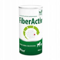 Vetfood FIBERActiv wspiera przewód pokarmowy i procesy trawienne 500g