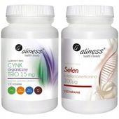 ZESTAW ALINESS Cynk Organiczny Trio Selen Select