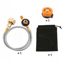 Adapter do napełniania butli propan Rurka metalowa 63cm