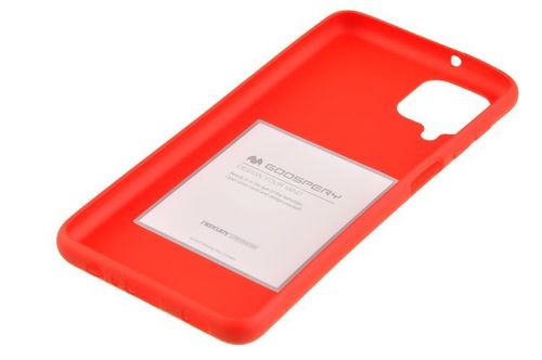 Etui Mercury Goospery Soft Feeling do Samsung Galaxy A12 czerwony na Arena.pl