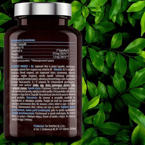 MAGNEZ NA SKURCZE ZMECZENIE STRES SEN 100% RWS COMPLEX 4 FORMY + WIT B6 na Arena.pl