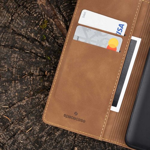 Spacecase Wallet Huawei P40 Lite Light Brown na Arena.pl