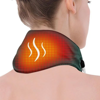 ARRIS Silk Heated Neck Wrap Jedwabna Opaska Rozgrzewająca Na Szyję Zielona