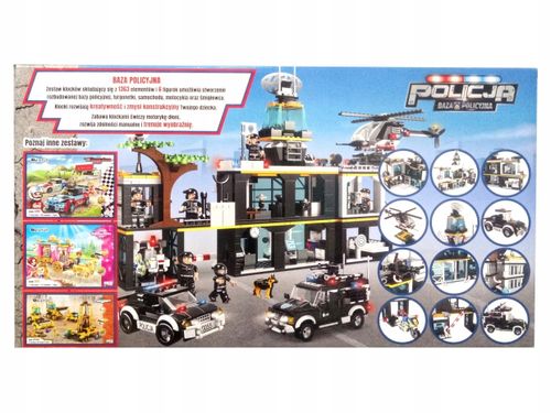 Klocki Elefun Policja - Baza policyjna C0555A na Arena.pl