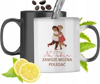 Kubek Magiczny Dla Przyjaciela Zmieniający Kolor Z Nadrukiem Ze Zdjęciem