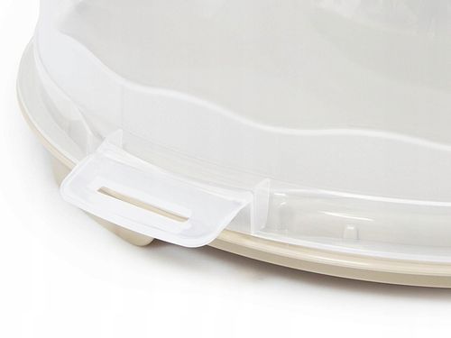 POJEMNIK NA CIASTO 30cm wypieki TORTOWNICA z uchwytem ZAMYKANA pudełko na Arena.pl