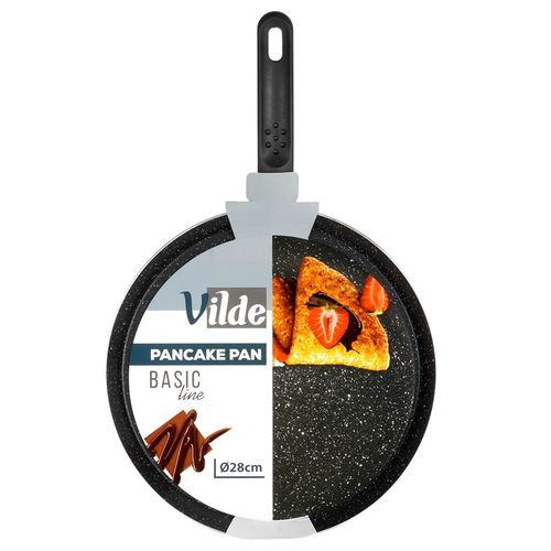 Patelnia do naleśników granitowa BASIC LINE 28 cm na Arena.pl