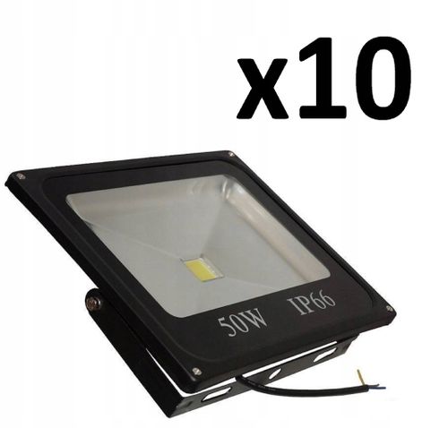 10x NAŚWIETLACZ LED HALOGEN 50W na Arena.pl
