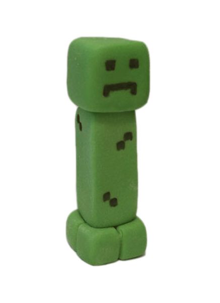 Cukrowa figurka na tort Creeper jak z Minecraft zdjęcie 1