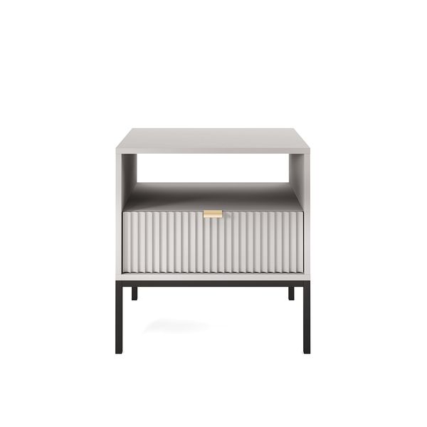 Szafka nocna NOVA S-54 / szary zdjęcie 2